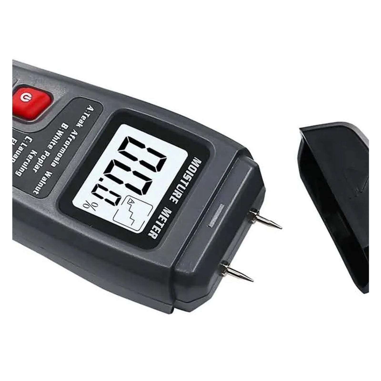 Analizzatore del suolo, 1 PC MT10 Igrometro preciso Ampio display LCD Tester di umidità del legno Rilevatore di umidità digitale da parete Misuratore di umidità del legno