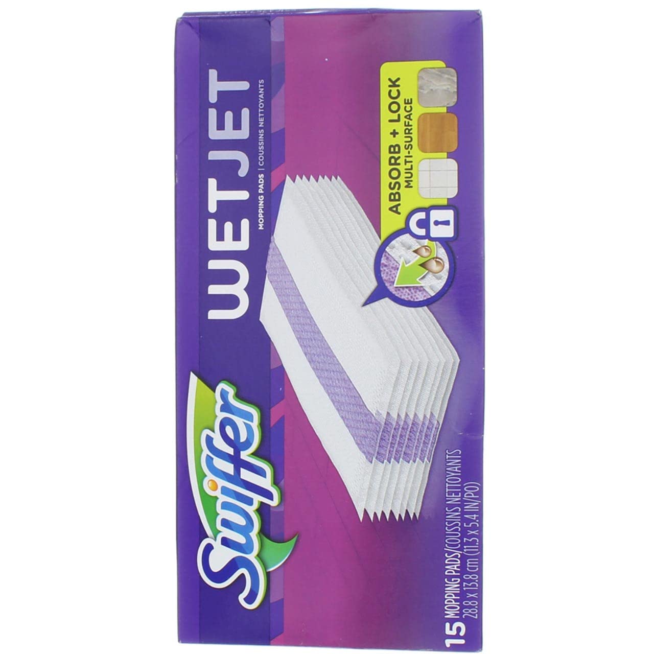 Mop Pad Wetjet 15pk