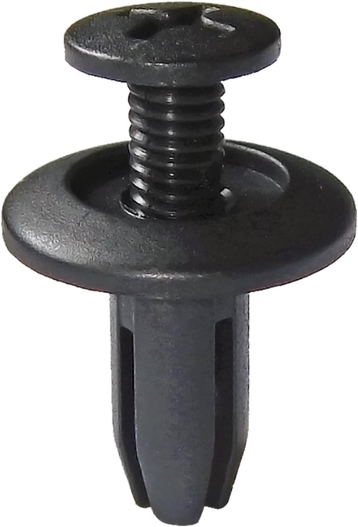 Lantee 100 Pieces Car Fender Push in Type Plastic Rivets Fastener 15 x ...