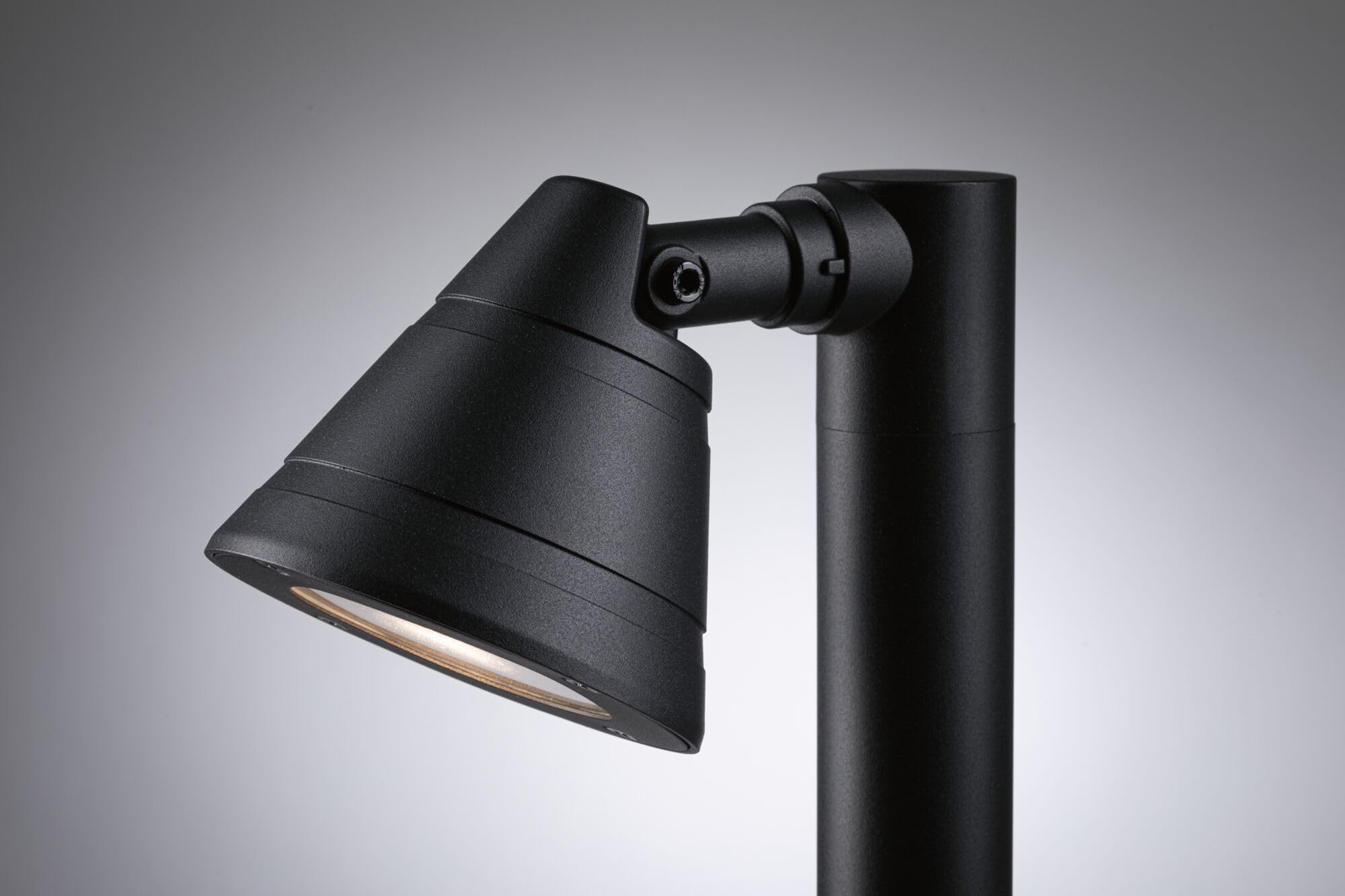 Paulmann 94735 luminaire d'extérieur borne lumineuse Trian Résistant à l'eau de mer IP44 rond 600 mm max. 35V 230V Anthracite alu sans ampoule GU10