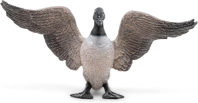 Papo - Realistic Barnacle Goose Figure - Ages 3+ Wild Life Collection - Educational Play Wild Birds - Gift Idea Toy for Girls and Boys
