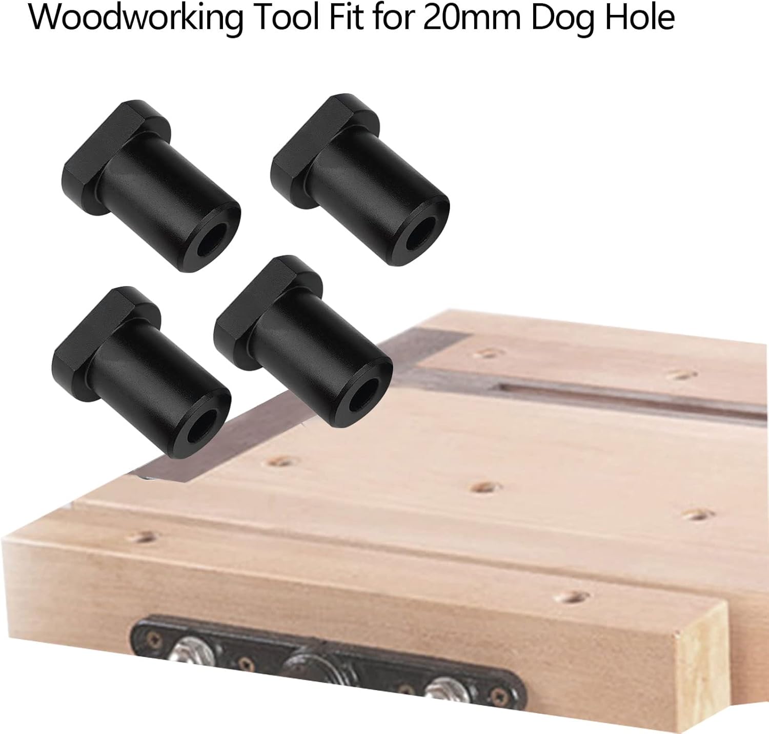 Buy 4 Pack Aluminum Alloy Bench Dogs, Woodworking Planing Stop
