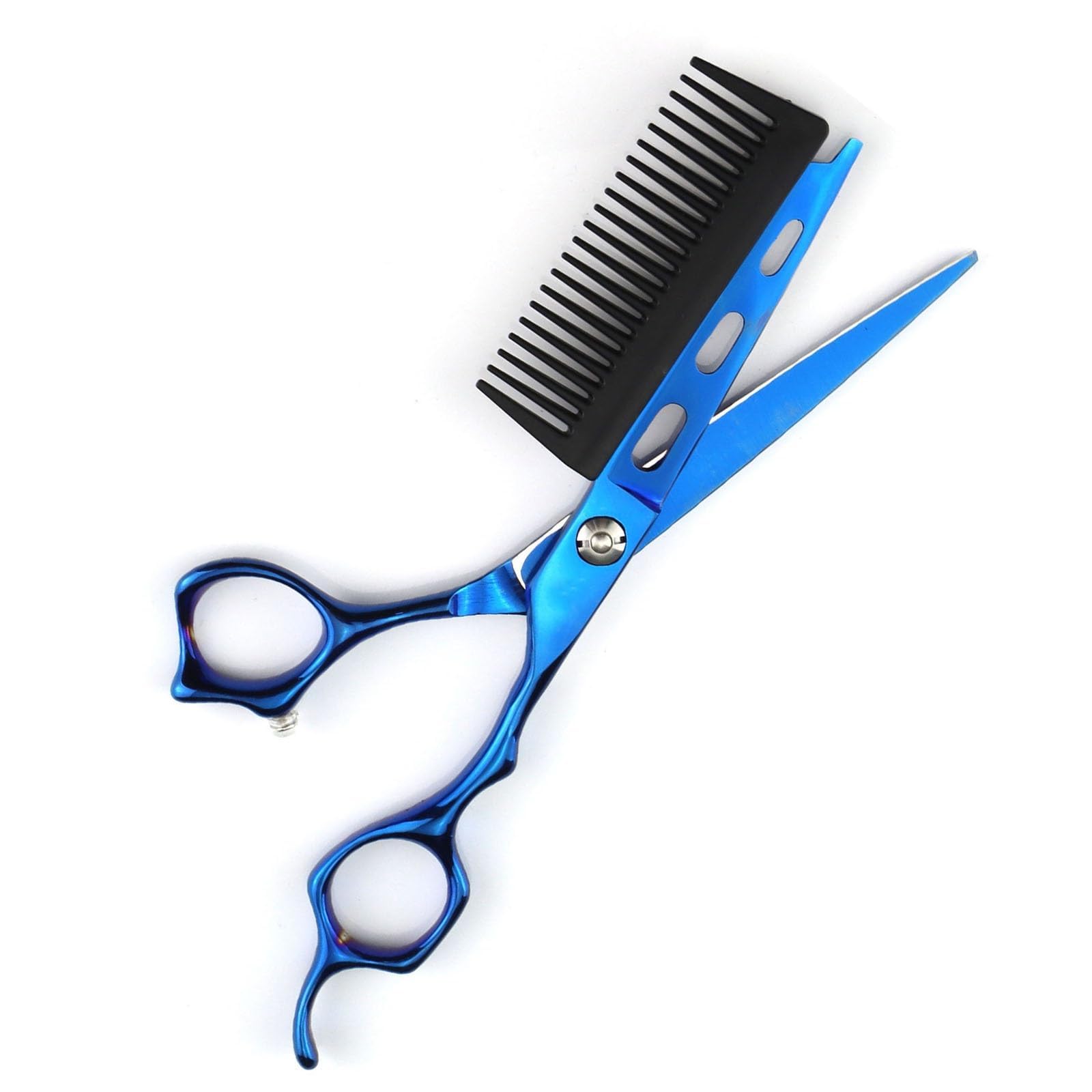 Amazon.co.jp: コーム付き2 in 1ヘアはさみ、ヘアカットはさみ、ヘア