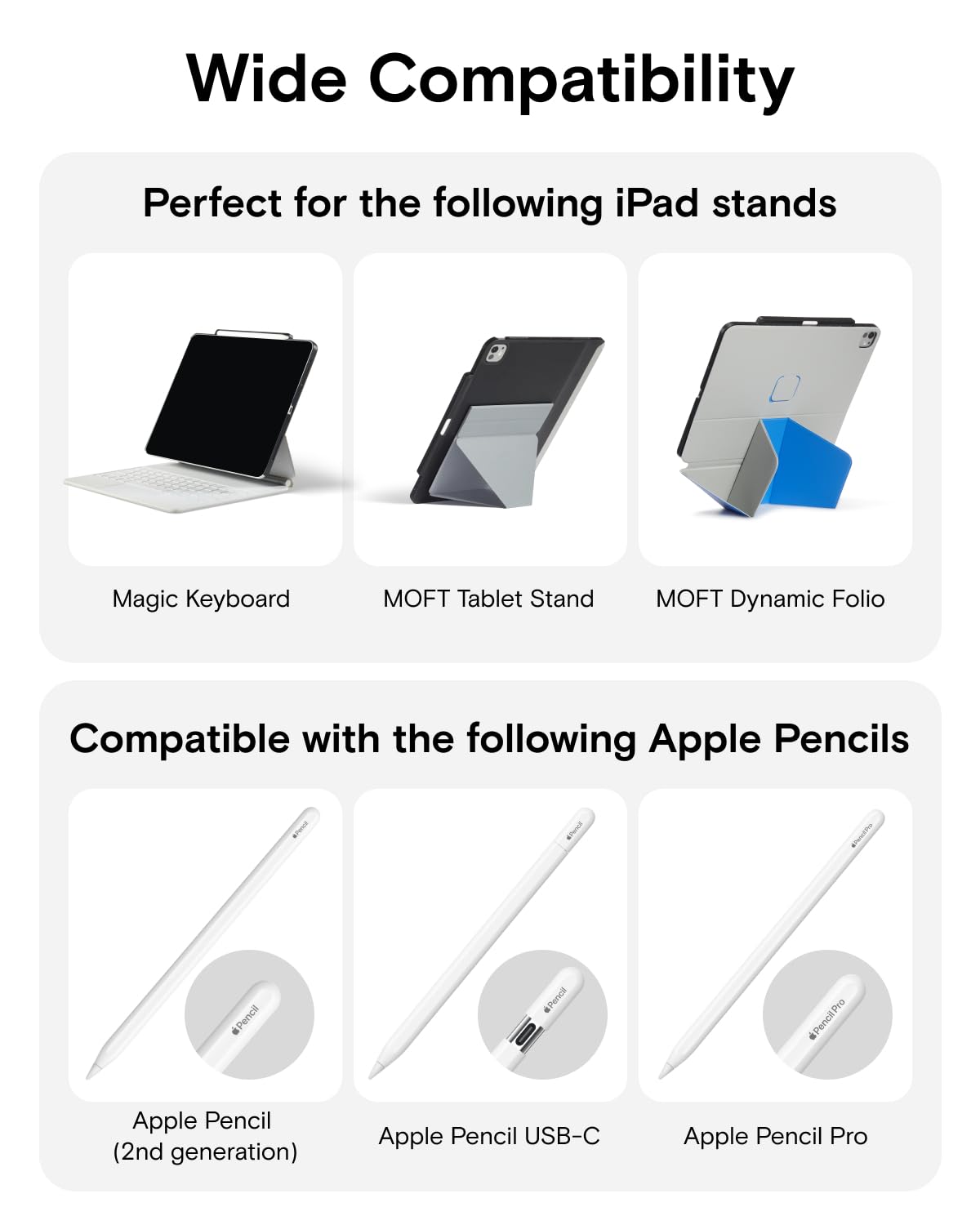 iPad mini7＋ Apple Pencil Pro、Moftカバーセット Amazon.com: MOFT Folio Case for iPad Pro 12.9