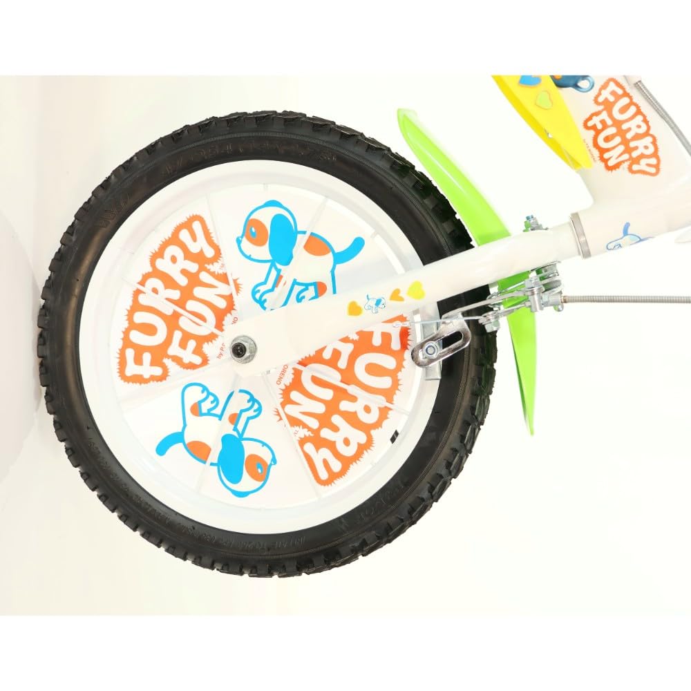 Dino Bikes Rower dziecięcy Furry Fun 14"