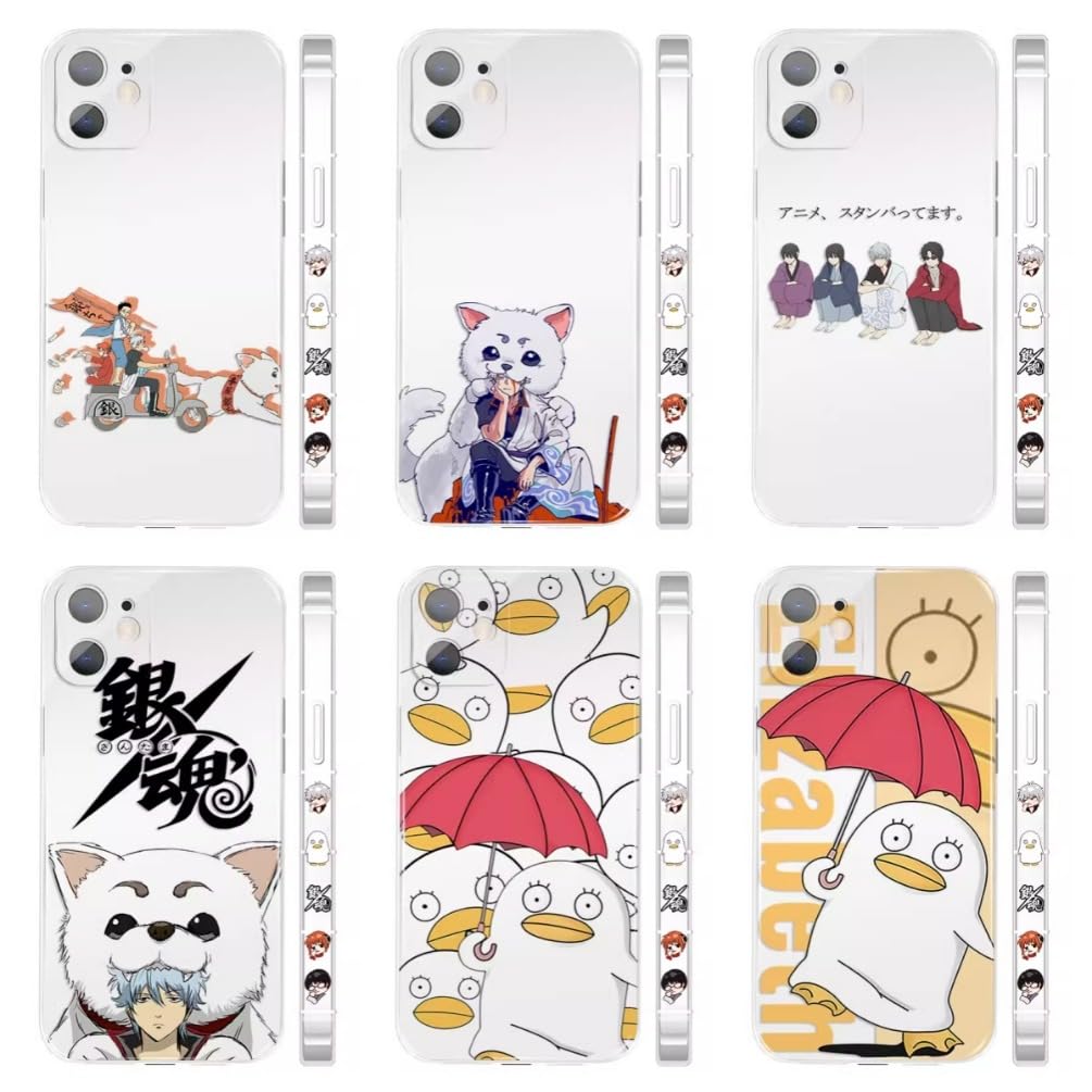 Amazon.co.jp: WESTN 銀魂 スマホケース iPhone15用 ケース ぎんたま