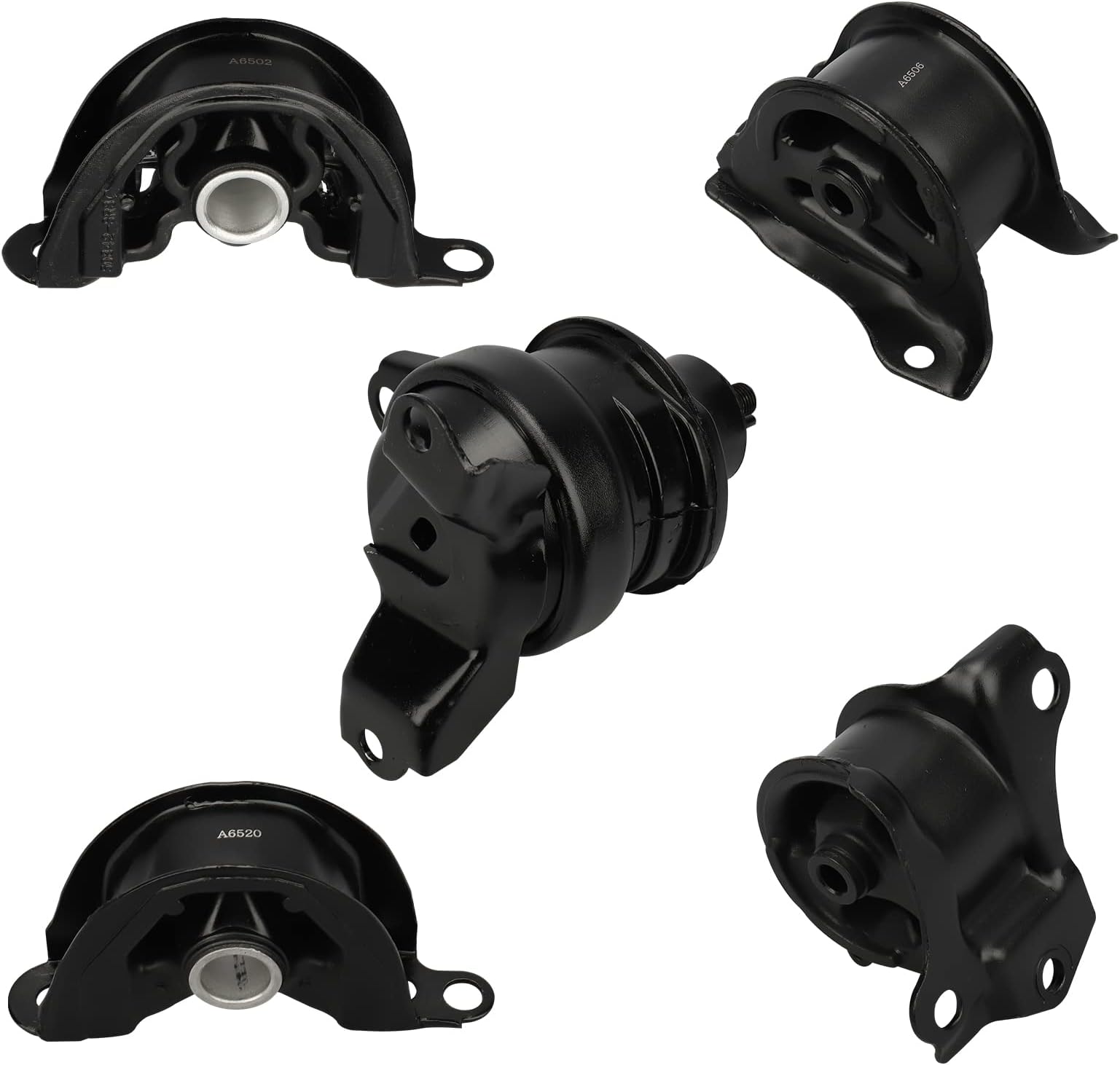 OELINE Autoparts Motor & Transmission Mount Kit – For 02-06 Honda CRV 2.4L Auto, 4pc