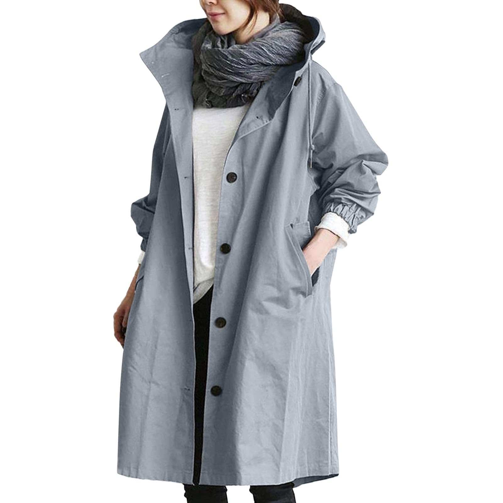 Generisch Chaqueta de invierno de maternidad para mujer, elegante cortavientos, abrigo salvaje de invierno para mujer, chaqueta de invierno para mujer, con lunares