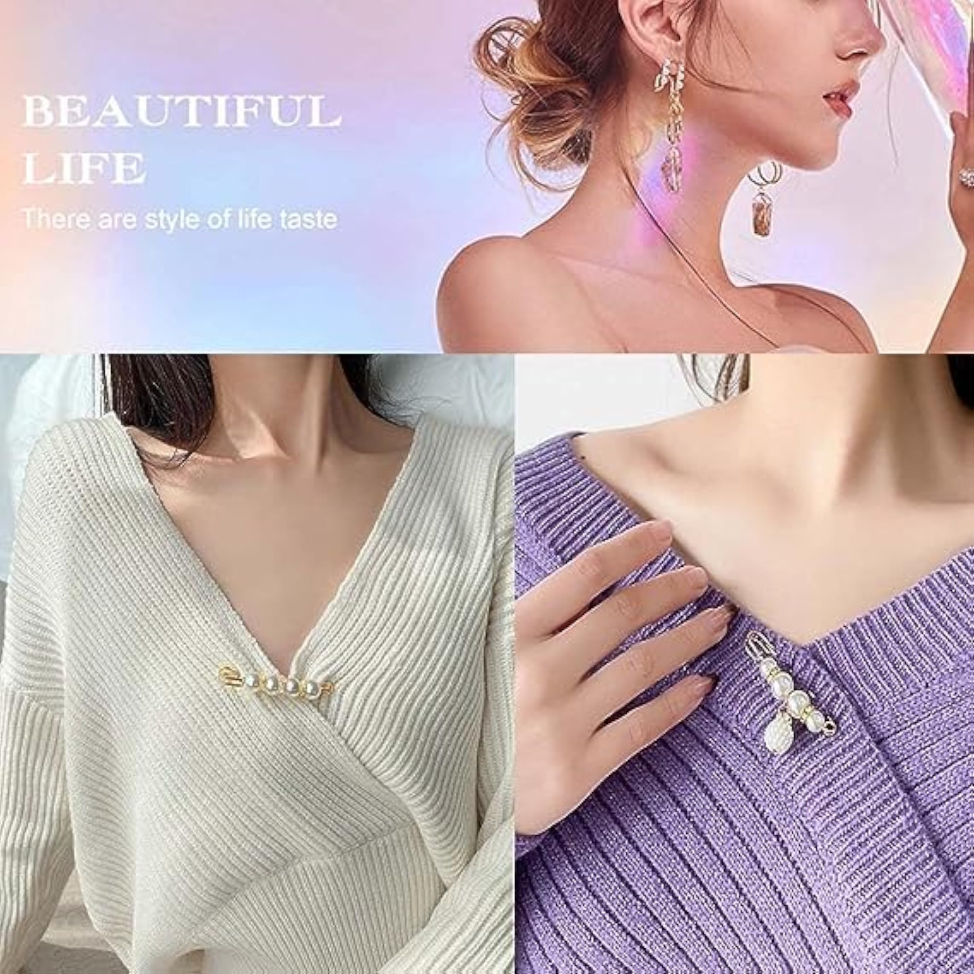 Artificial Pearl Brooch Pins for Wedding Party Decorations