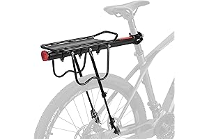 ROCKBROS Bike Rear Cargo Rack: Cycling's Reliable Cargo Carrier