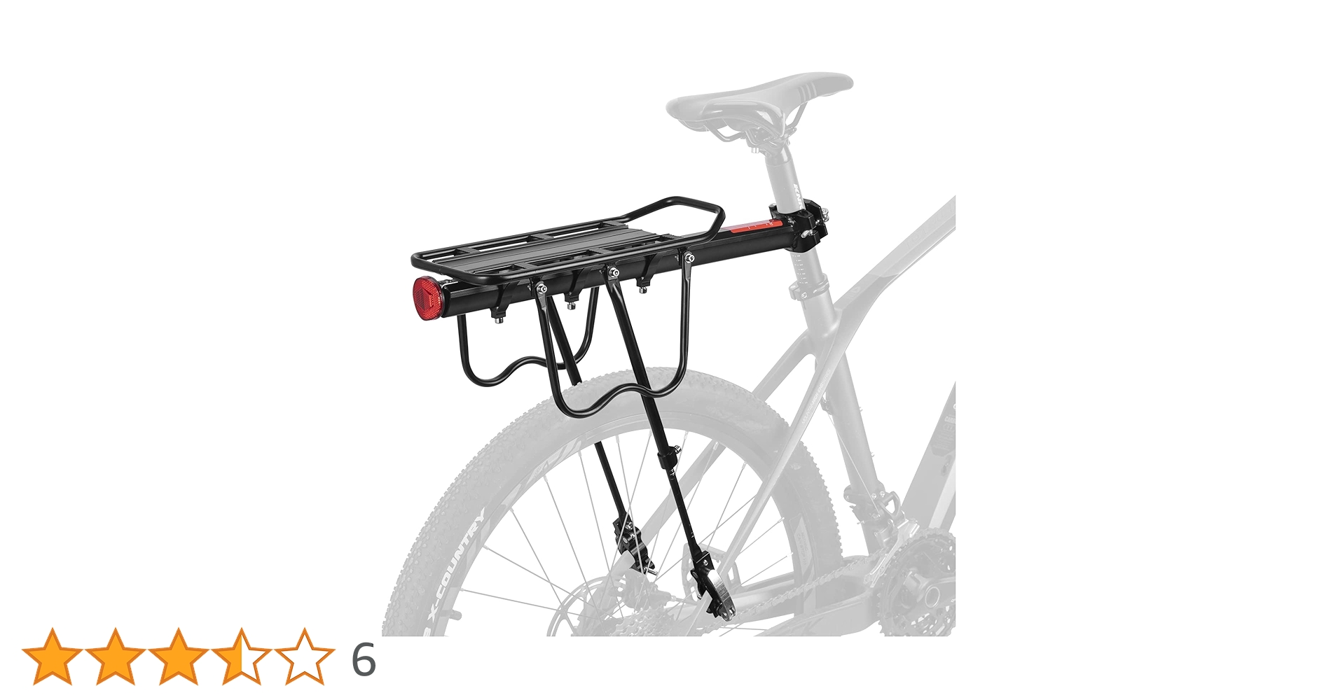 Amazon.co.jp: ROCKBROS(ロックブロス) 自転車 荷台 リア