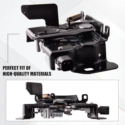 Miniatura 3 de Ensamblaje de pestillo de capó compatible con Jeep Grand Cherokee 2011-2020 Dodge Durango 2011-2014 Dodge Challenger 2014, reemplaza 820-100