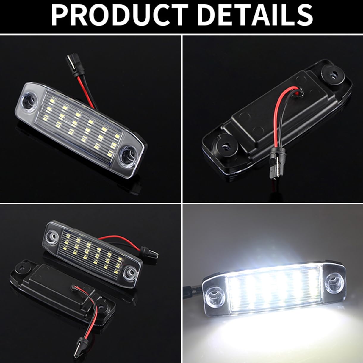 Luci Targa A LED Per Hyundai E Kia - 18 LED SMD, 12V, Impermeabili IP65 | Compatibili Con Kona, I40, Sportage - Foto 6