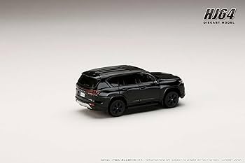 Amazon | HJ64 1/64 LEXUS LX600 OFFROAD ブラック 完成品 | ミニカー