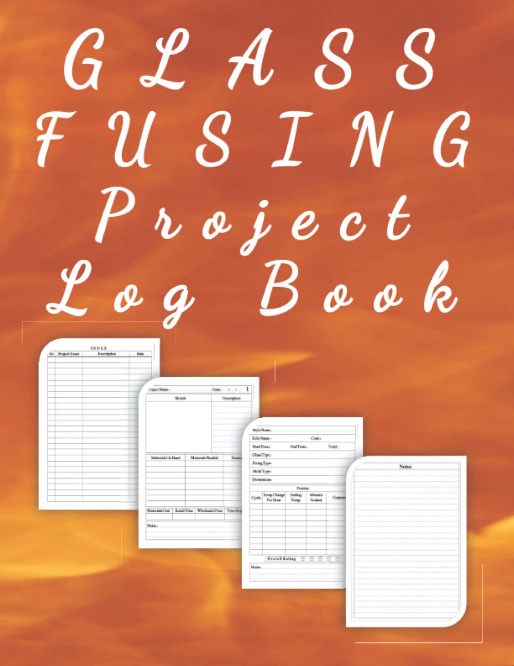 Buy Glass Fusing Project Log Book Fused Glass Artists and Essentials
