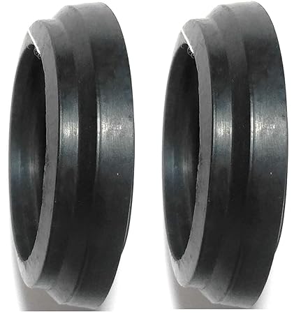 Euroclean Vacuum Cleaner Hose End Rubber Sealer (Set of 2)