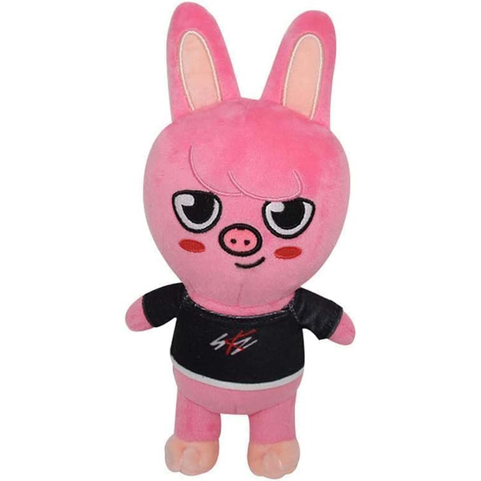 FiveMileBro Skzoo Plush Toy, 20 cm, Stray Kids Official Cuddly Toy, Cartoon Anime Plush Toy, Cute Collectible for Fans (Pig)