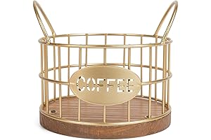 Gold K Cup Holder for Coffee Pods: A Striking Addition to Your Kitchen's Aesthetic