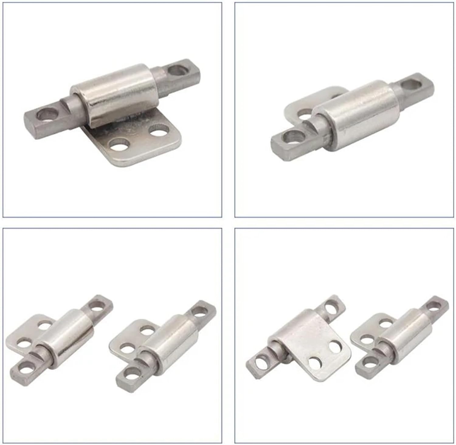 Friction Type Hinges Positioning 360 Degree Hinges,Furniture Hardware Accessories Arbitrary Stop Hinge(Large 1.0NM)