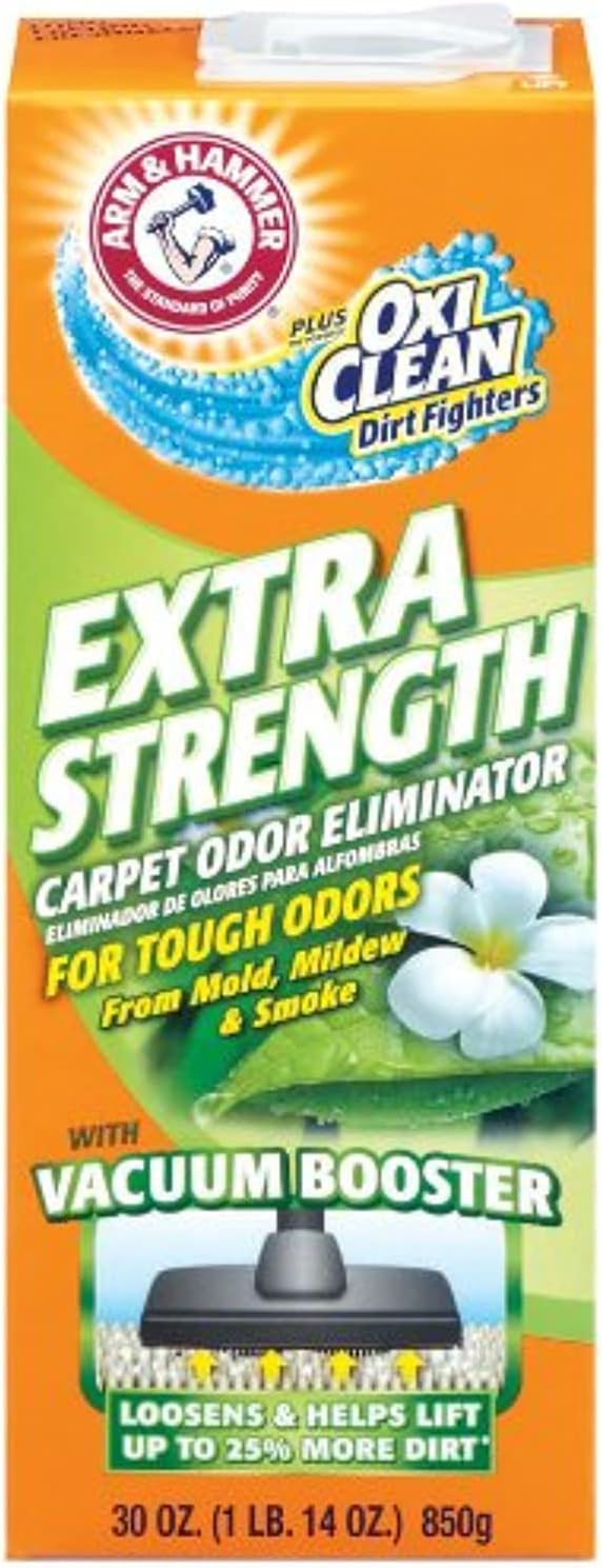 Arm & Hammer Extra Strength Odor Eliminator for Carpet and Room, 30 Ounce