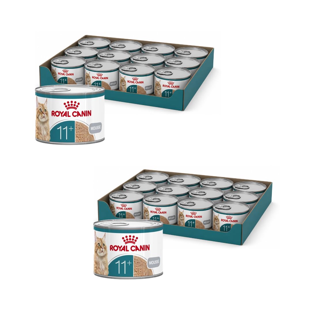 ROYAL CANIN Ageing 11+ Airlift Loaf | Paquete Doble | 2 x 12 x 85 g | Alimento Completo para Gatos Mayores | con EPA & DHA