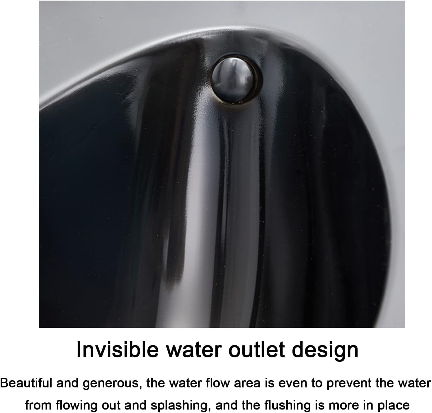 Household Products Wall-Mounted Male Urinal Induction Drainage Public Toilet Urinal,Commercial Bathroom Urinal Funnel Toilet,Used in Homes,Hotels,Schools,and Public Bars,Package G