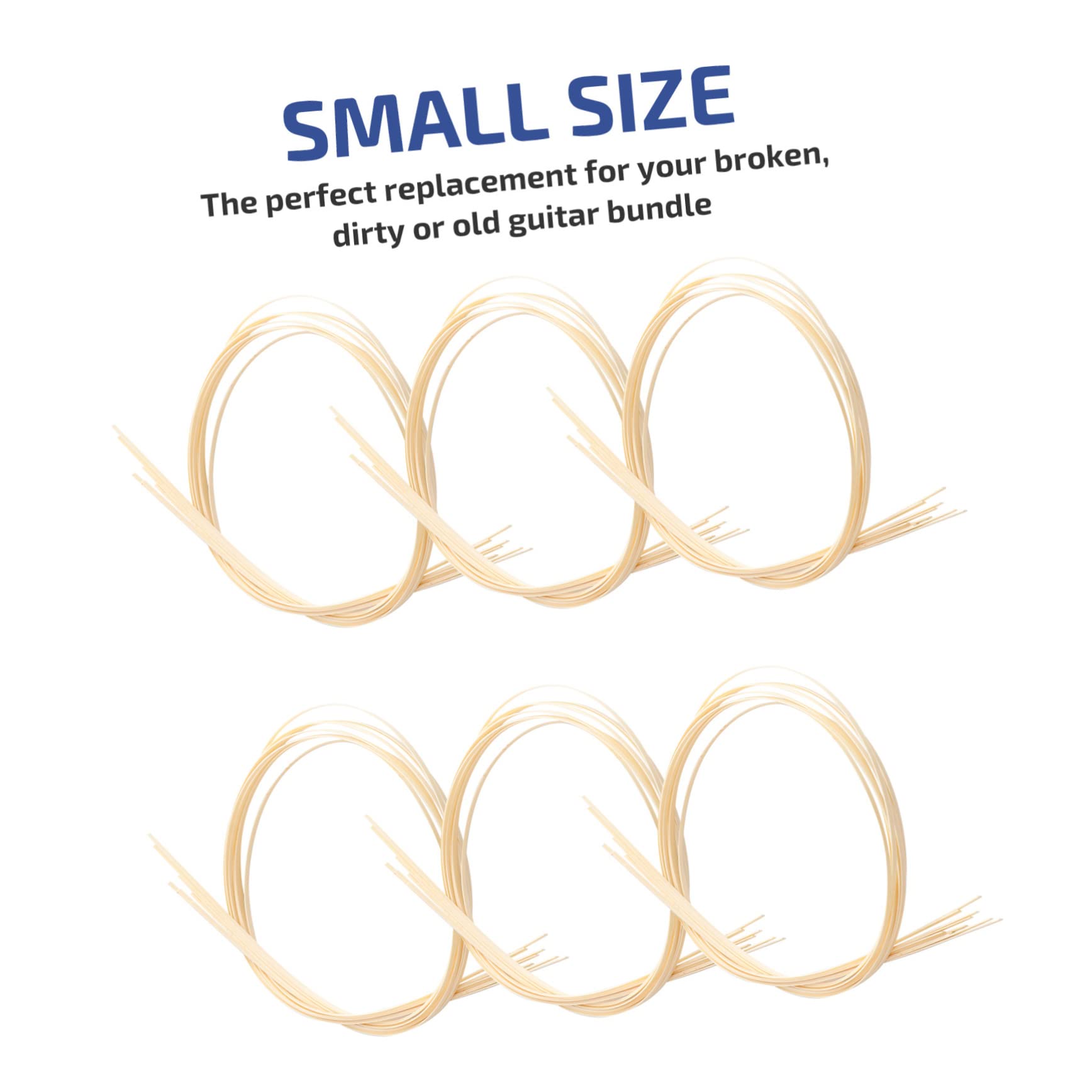 FAVOMOTO 10 Pieces Guitar Side Strip 1650000mm Guitar Decoration Strips Guitar Binding Strips Filleting Border Musical Instrument