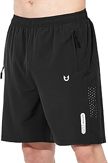 NORTHYARD - Pantalones cortos deportivos para correr para hombres, ligeros, de secado rápido, 7, 5 o 9 pulgadas, para senderismo, deportes, gimnasio o baloncesto