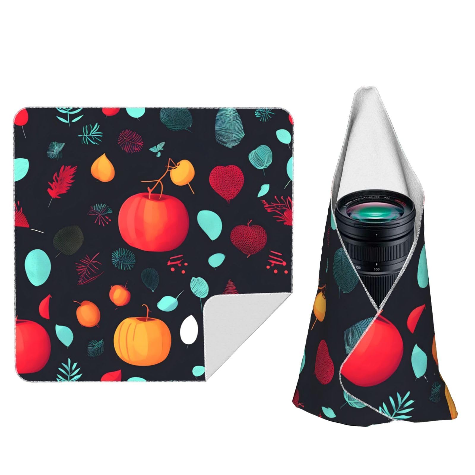 ZhaoYuGoods Pumpkin Flowers Camera Wrap Cloth