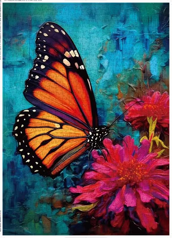 Yiting 1000 Piece Jigsaw Puzzles for Adults, Flowers Butterfly/Bird/Hummingbirds/Christmas Jigsaw Puzzle, Darrell Bush Canoe Lake Jigsaws Puzzle, Animal World Dog Cat Sea Turtles Jigsaw Puzzle Kid Toy