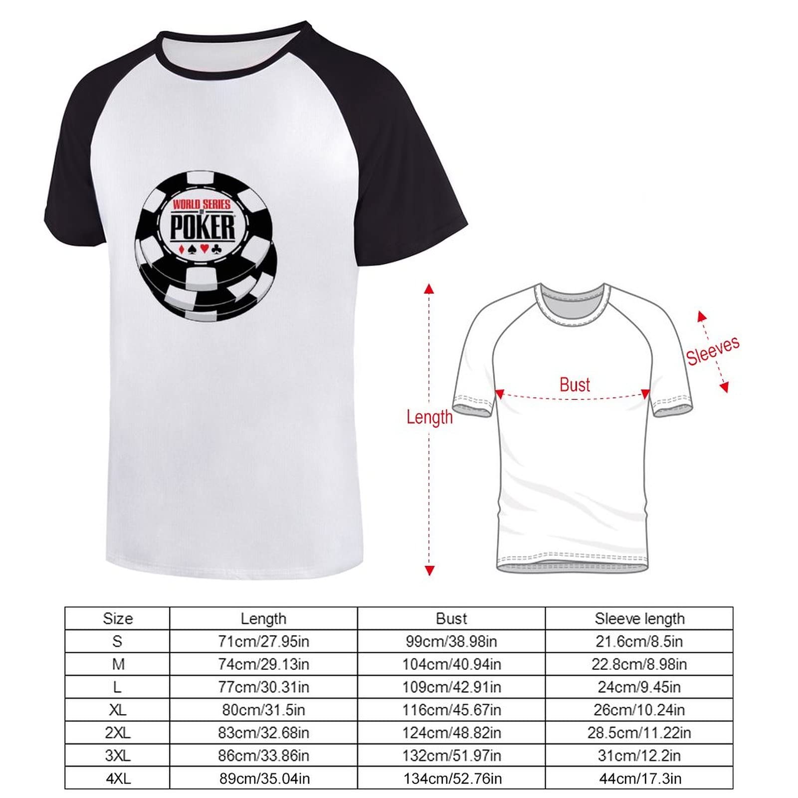 【新品タグ付 】Jeff Hamilton WSOP イベントTシャツ Mサイズ Amazon.com: WSOP Poker Men's Short Sleeve T-Shirt Baseball Graphic