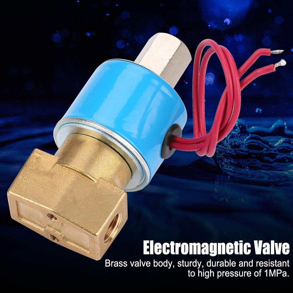 Buy Electric Solenoid Valve, 3 Way Solenoid Valve G1/4 AC DC Solenoid