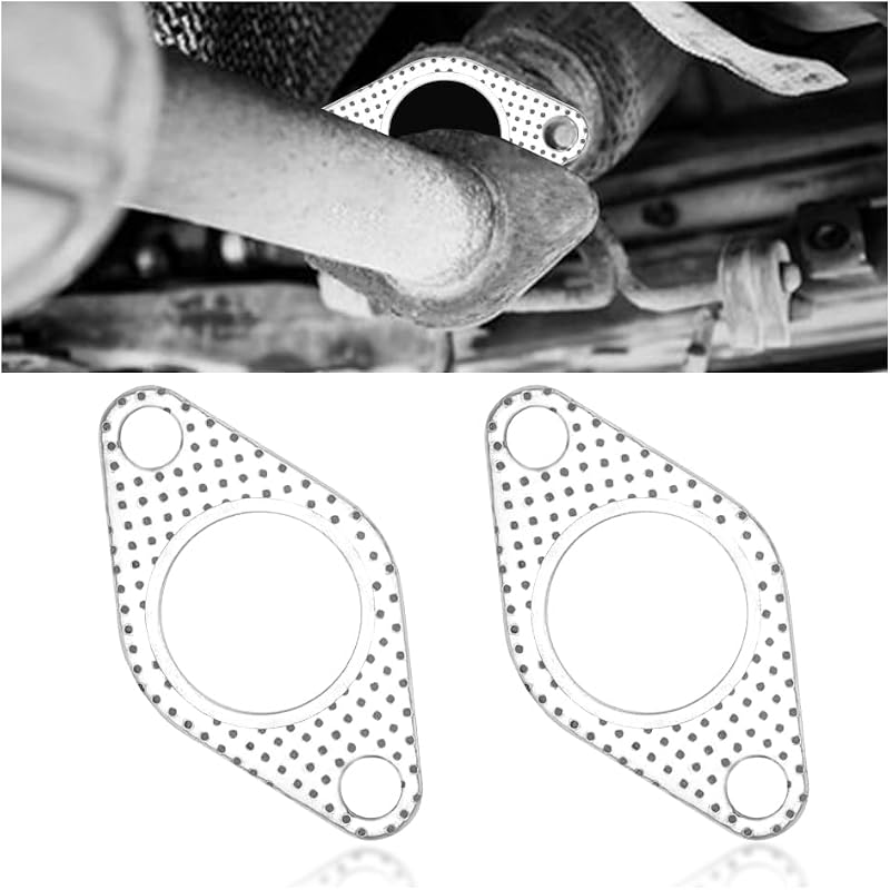 Junta de flange do escapamento Salior 1,5" com 2 furos – 2 unidades