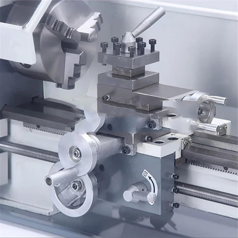 210 Multifunktions-Mikrometer Metall-Kleinholzbearbeitungsmaschine Werkzeug Haushalts-Kleinperlenmaschine CNC-Drehmaschine 220V (Digitalanzeige)