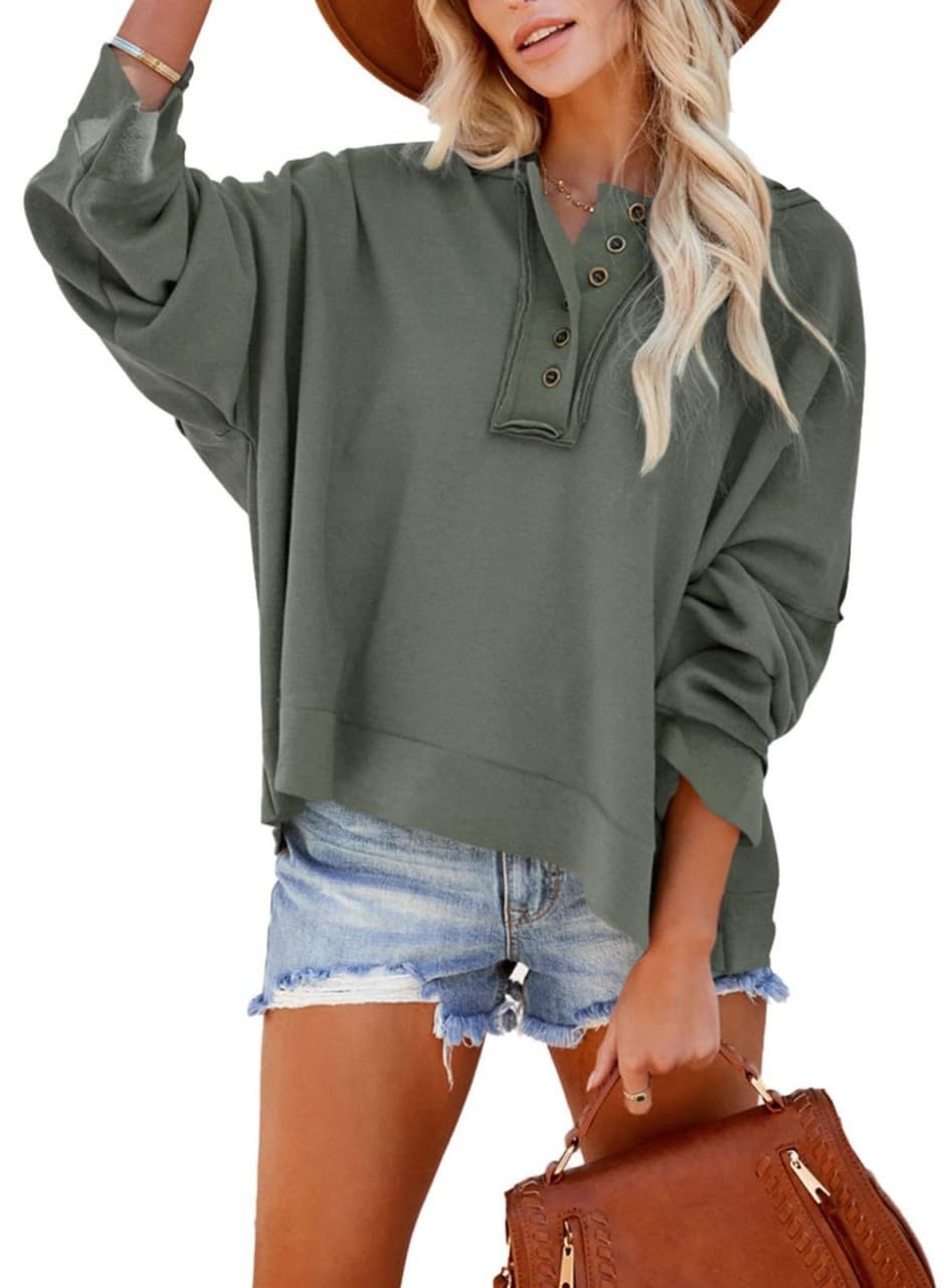 ASHER FASHIONWomens Zip Up Hoodie Oversized Cute Jacket Teen Girl Casual Drawstring Sweatshirts Fall Coat Outfits