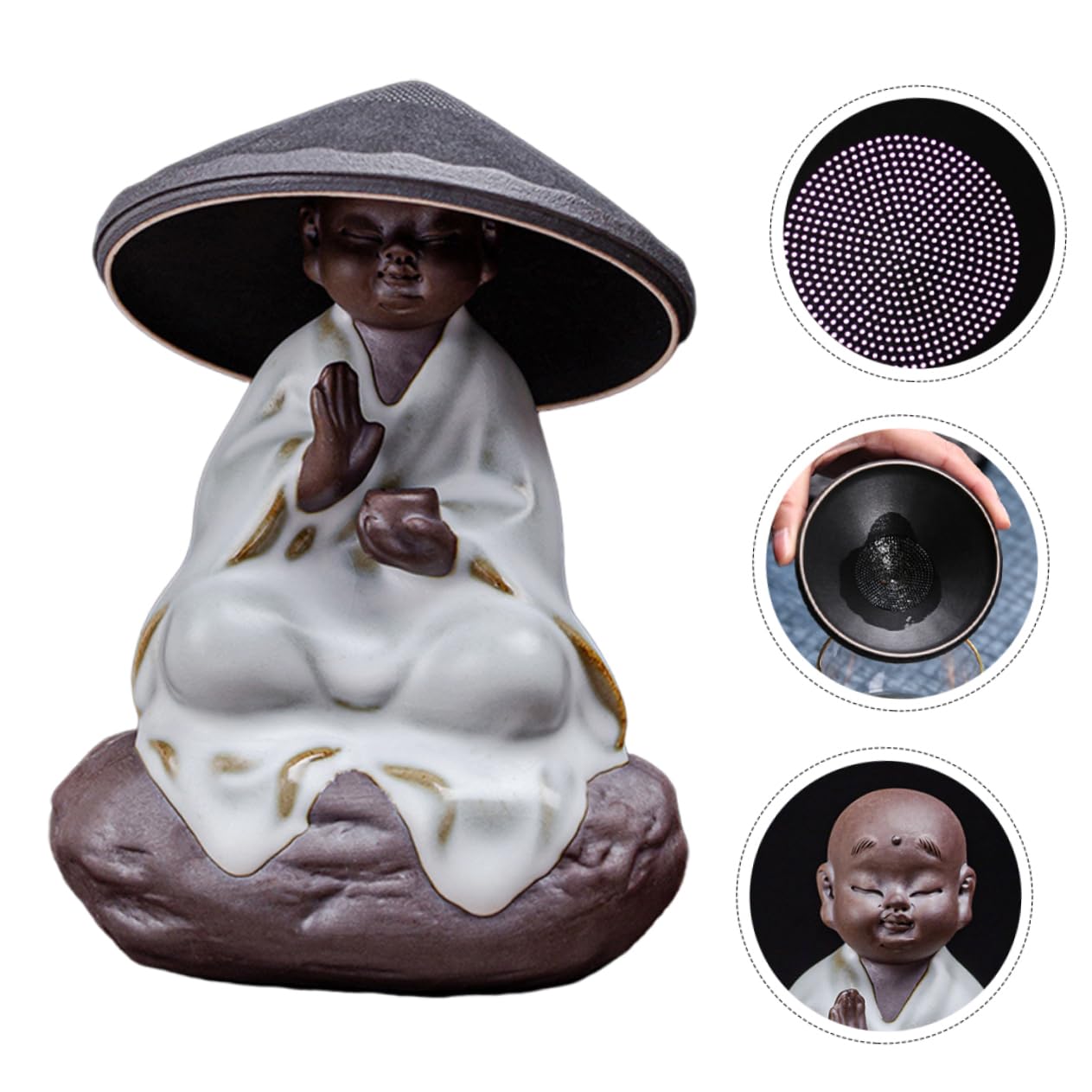 LABRIMP 1 Juego Infusor De Cerámico Mascota De Decoración De Mesa Filtro Para y Relax Diseño Clásico Para Del