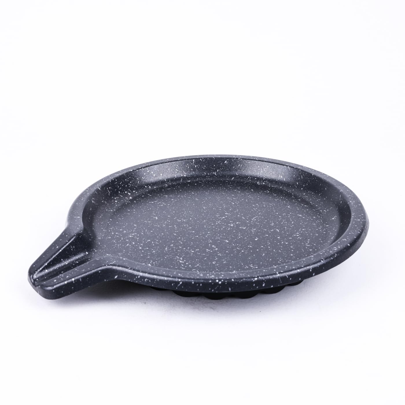 Generic D1KOREA Casting Coated Grill Plate for Efficient Oil Drainage and Easy Cleaning, 5-Layer Coating, Easy Replace and Clean, Non-Stick Coating (Circle Grill 380(14.9inch)), Black