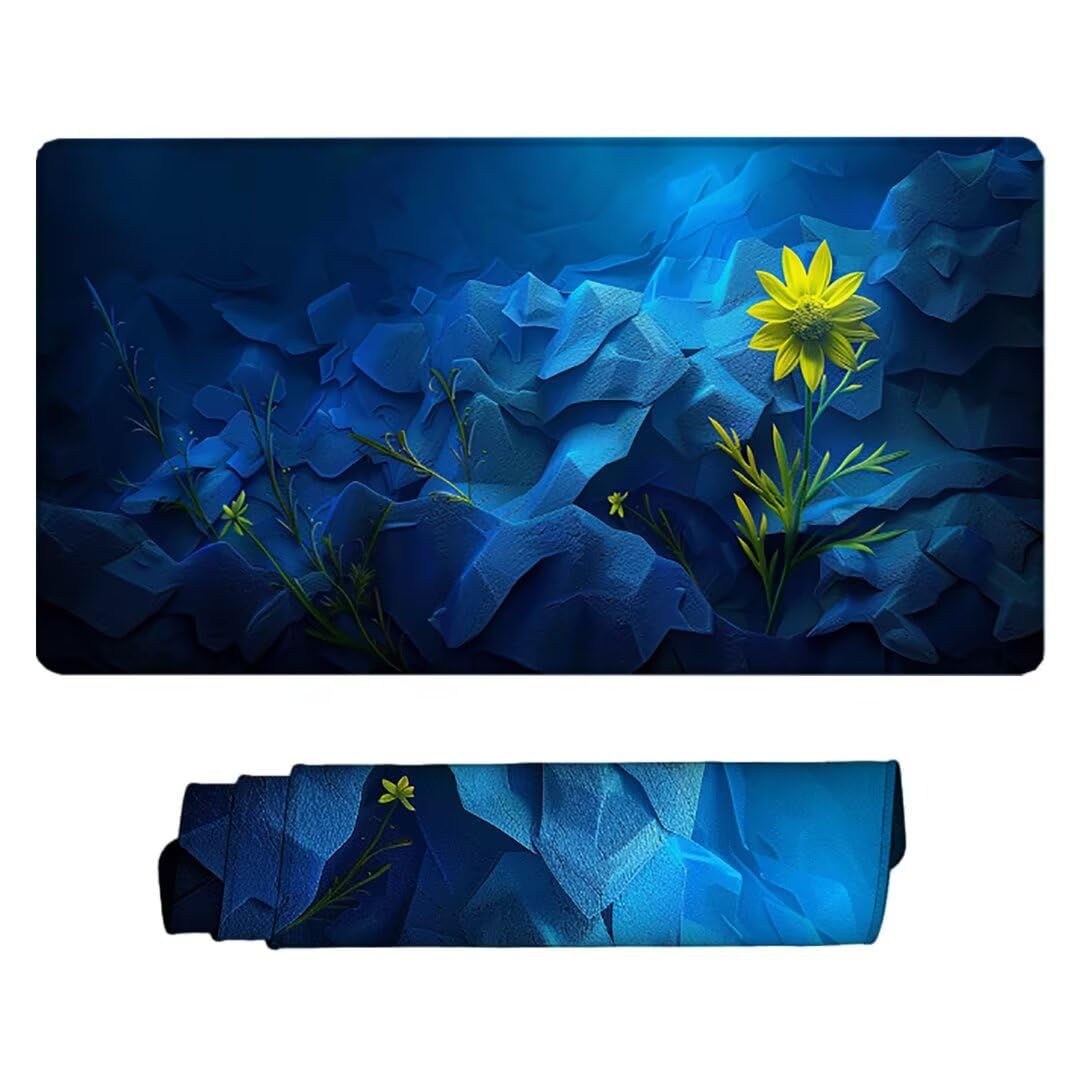 Podkładka pod mysz, podparcie nadgarstka, podkładka pod mysz z antypoślizgową gumową podstawą, ergonomiczna podkładka pod mysz do komputera, laptopa, domowego biura, kompatybilna z myszami laserowymi
