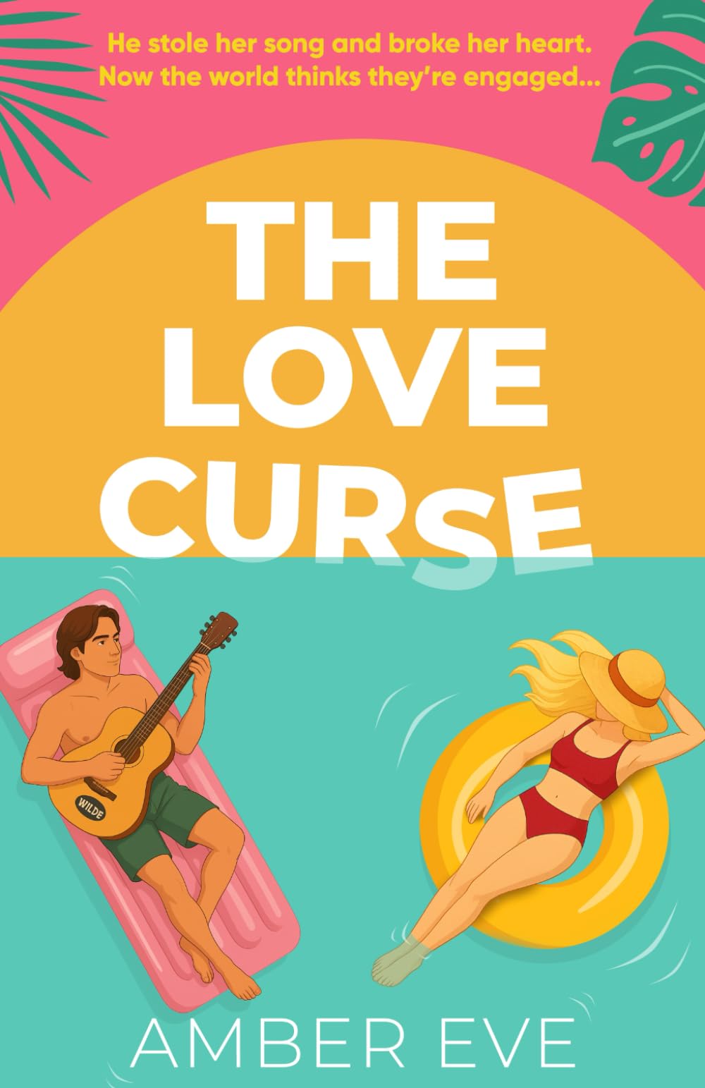 The Love Curse: Heartwarming rockstar romance with a fake engagement