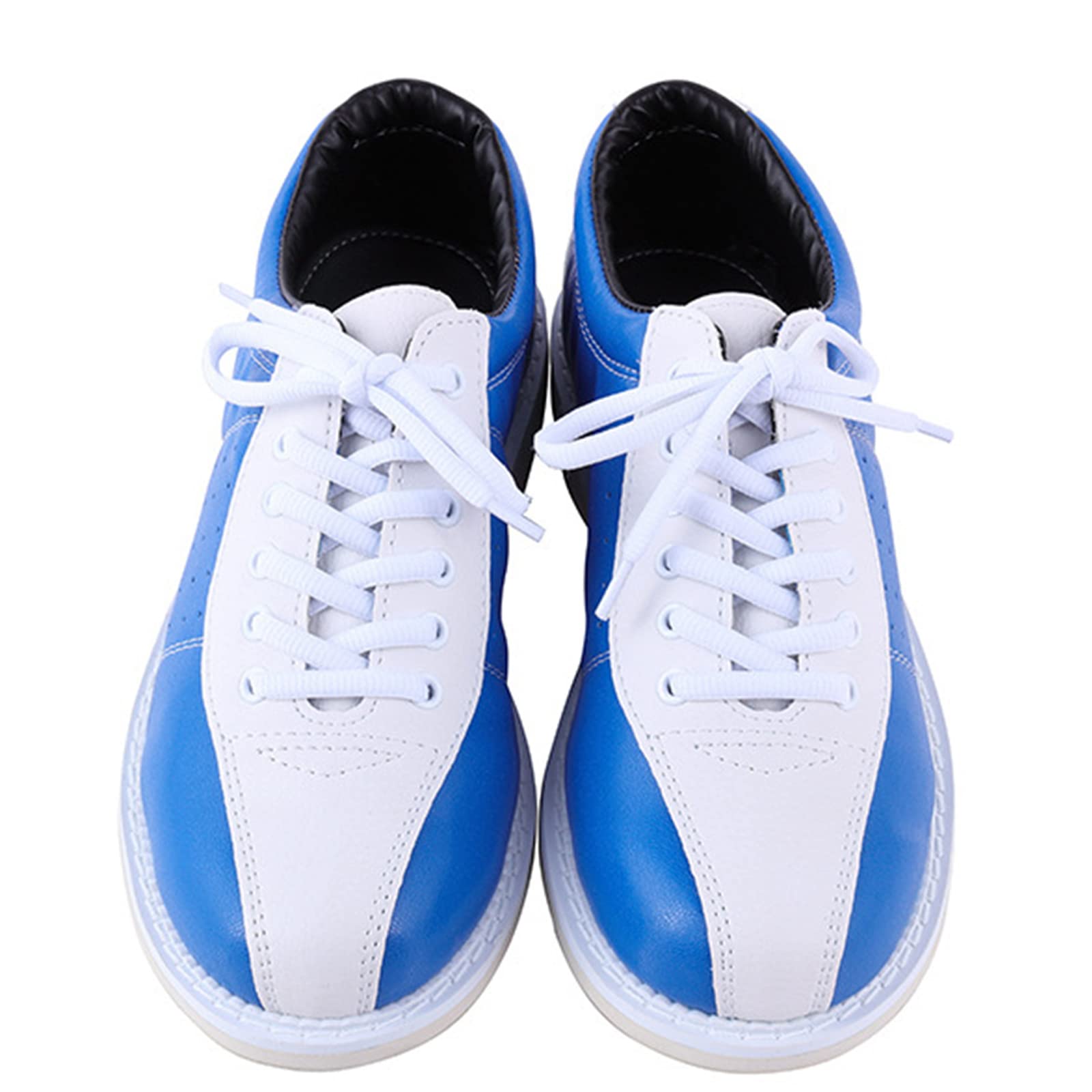 Unisex Bowling -Schuhe Weit Sitzende Rasenschalen -Trainer Leichte Schalen -Turnschuhe,Blau,39 EU