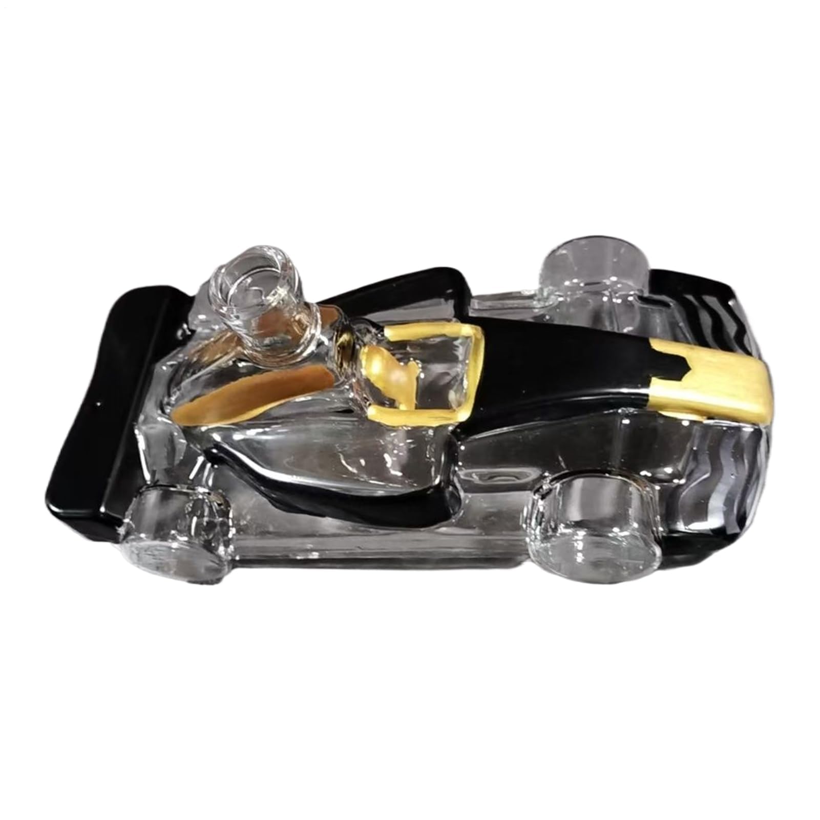 Muiltvoe Liquor Decanter | Glass Racing Car Home Decor,Car-Shaped Bourbon Decanter Alcohol Bottles | for Vodka Cocktail Tequila Bar Office Hotel Restaurant Men Dad Birthday Holiday