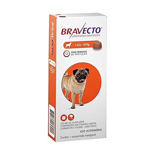 Remédios para pulgas e carrapatos: conheça os melhores e saiba como escolher 15 Antipulga Carrapato Bravecto 250 Mg Cães De 4,5 Kg A 10 Kg