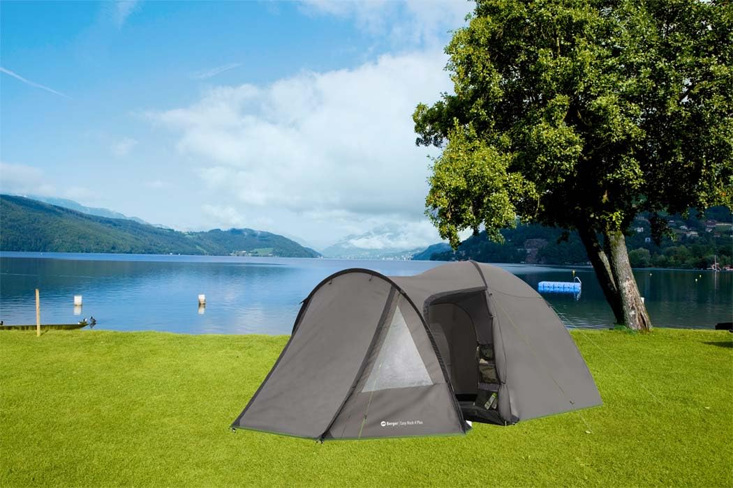 berger zelt easy rock 4+ | Aufenthaltszelt Schnellaufbau Kuppelzelt Ideal für Camping & Festival | 3 oder 4 Personen summer aesthetic Gravel bike basics: The Color:Turquoise - A
