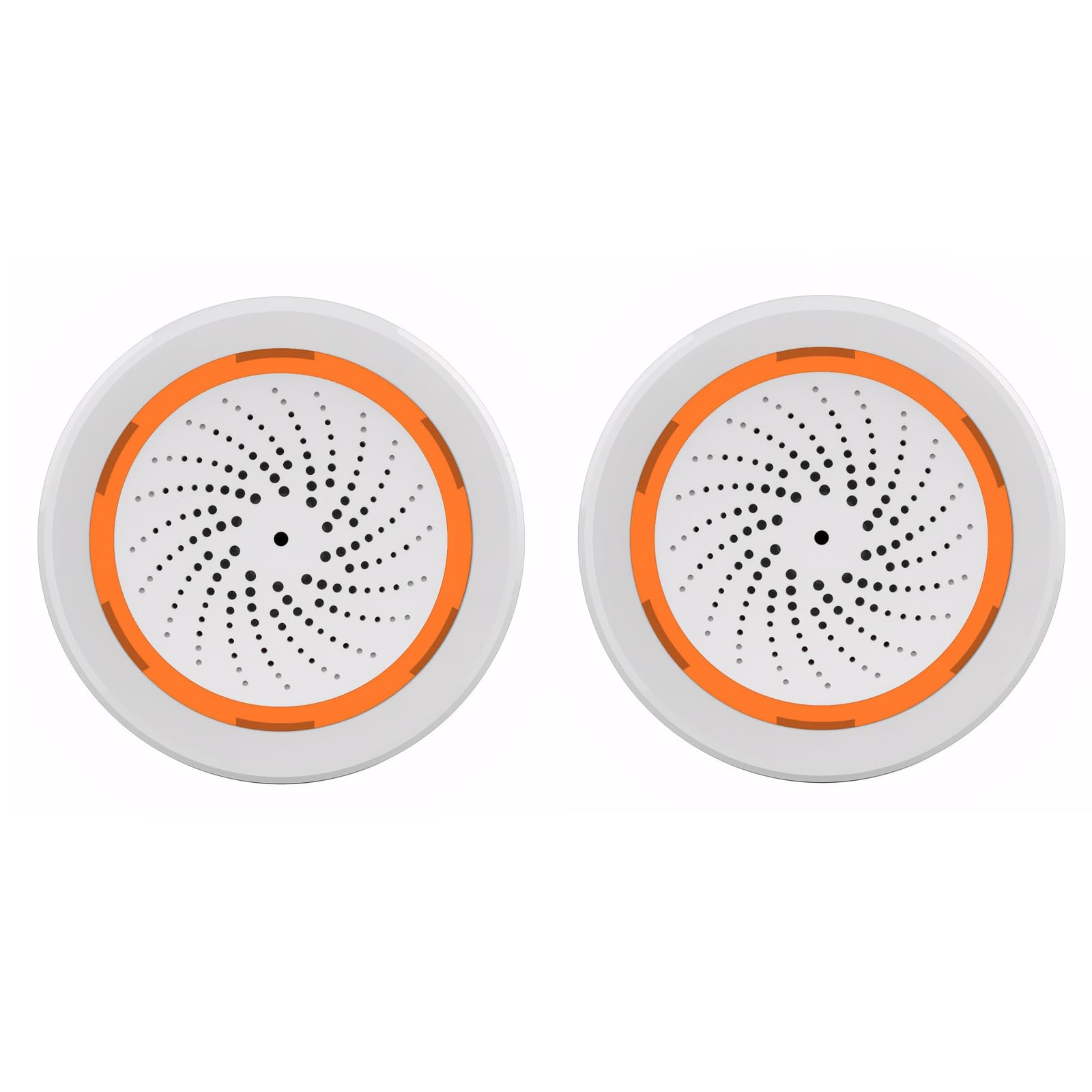 Mengshen Alarma Seguridad Inalámbrica WiFi 2 Pack Alertas | Telefónicas Instantáneas, Control Aplicación Tuya, No requiere concentrador