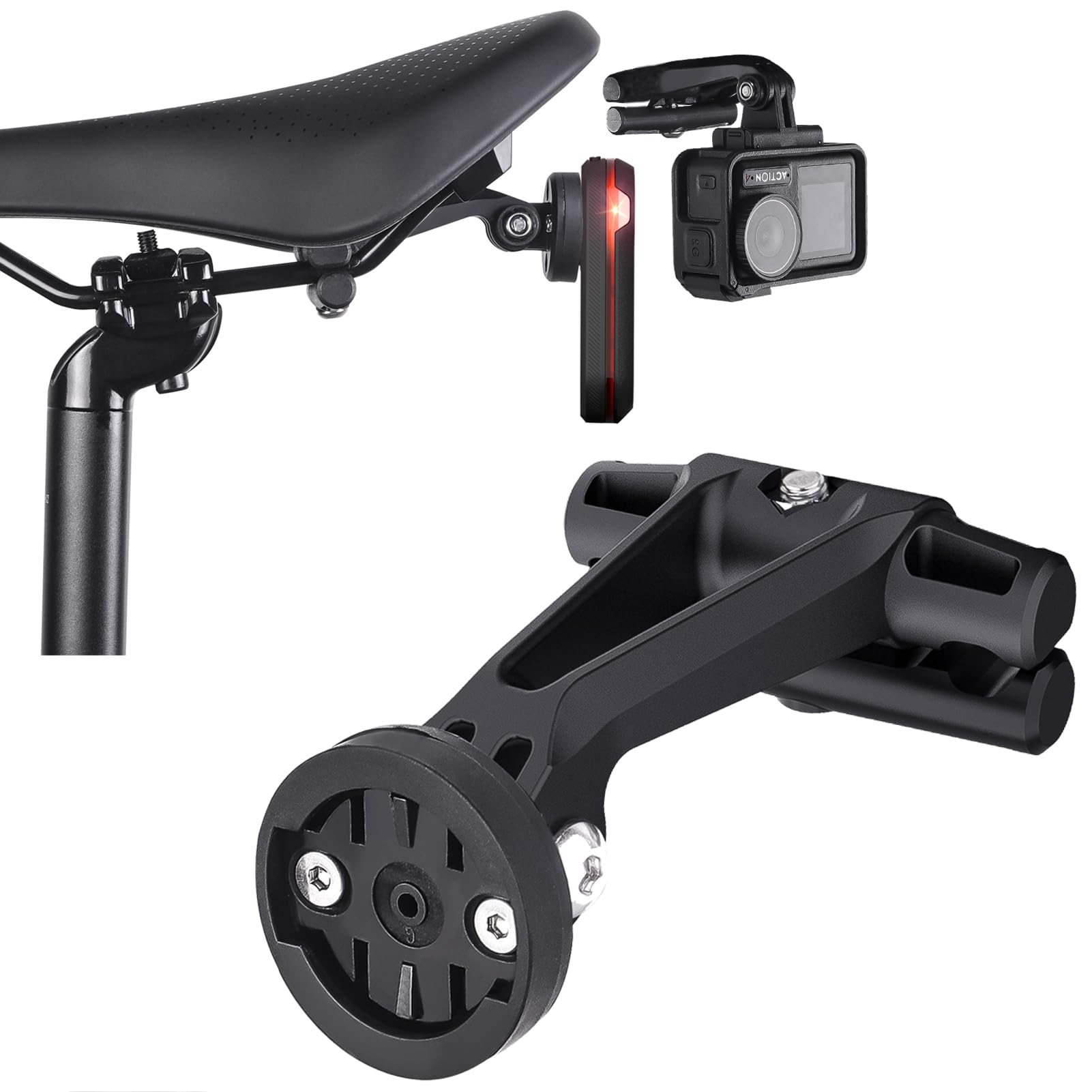 Ranyi Seat Rail Mount for Garmin Varia RearVue 820 RTL515 RVR315 RTL510