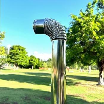 薪ストーブ 楕円形 未使用 煙突セット Amazon.co.jp: 薪ストーブ煙突 煙突セット 直径6cm 36cm煙突2本