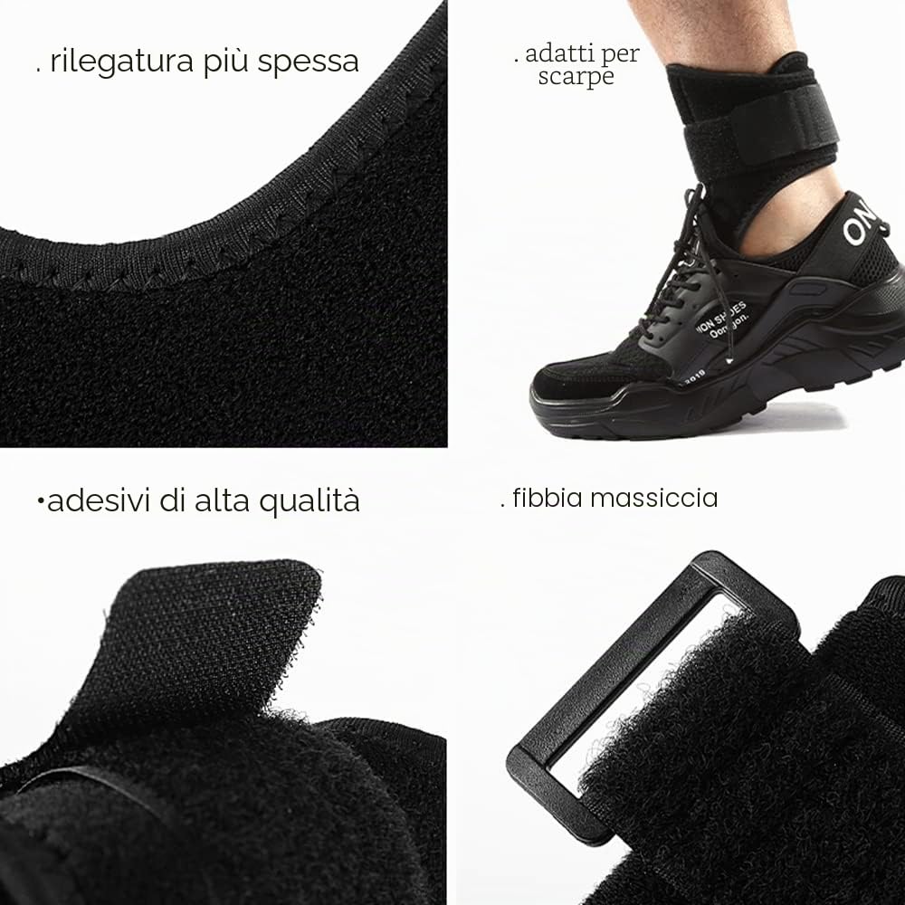 Fascite plantare Notte Stecca Piede Correttore Goccia Del Piede Ortesi Sollievo Dal Dolore Efficace Sollievo da Fascite Plantare Tendine Stretch