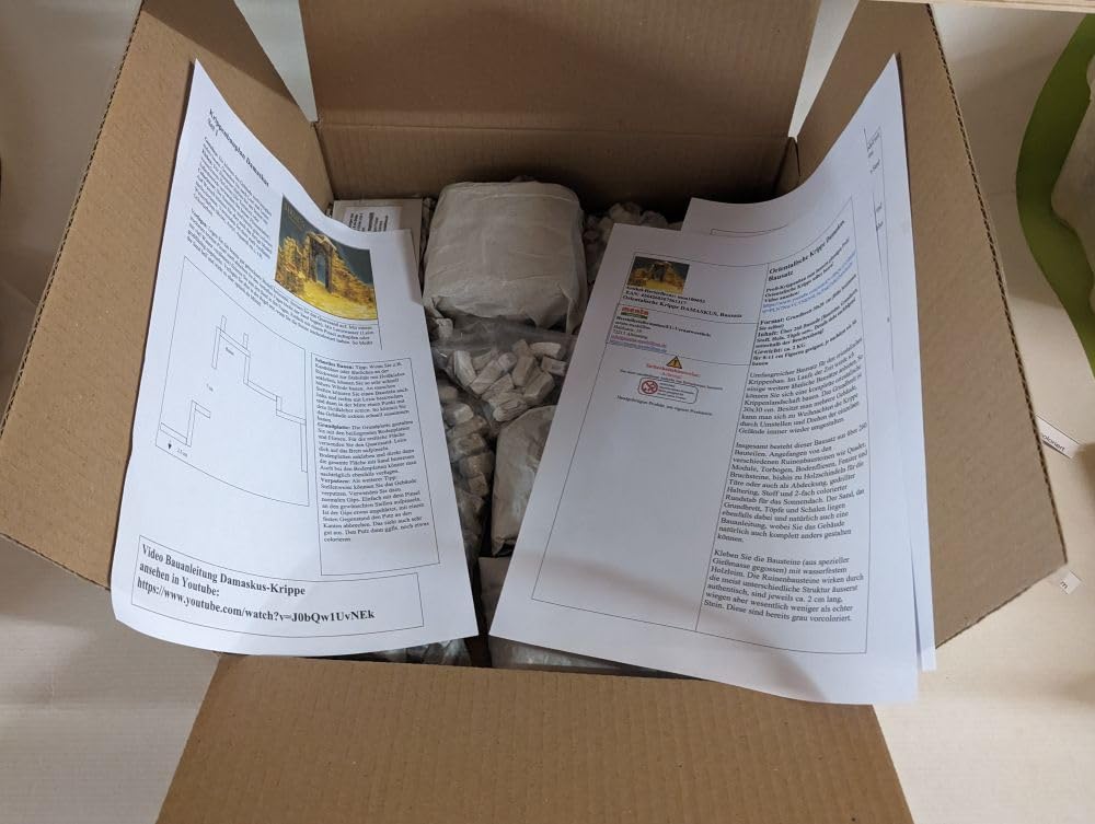 menta-modellbau Orientalische Krippe Damaskus Bausatz Krippenstall Krippe bauen Weihnachtskrippe