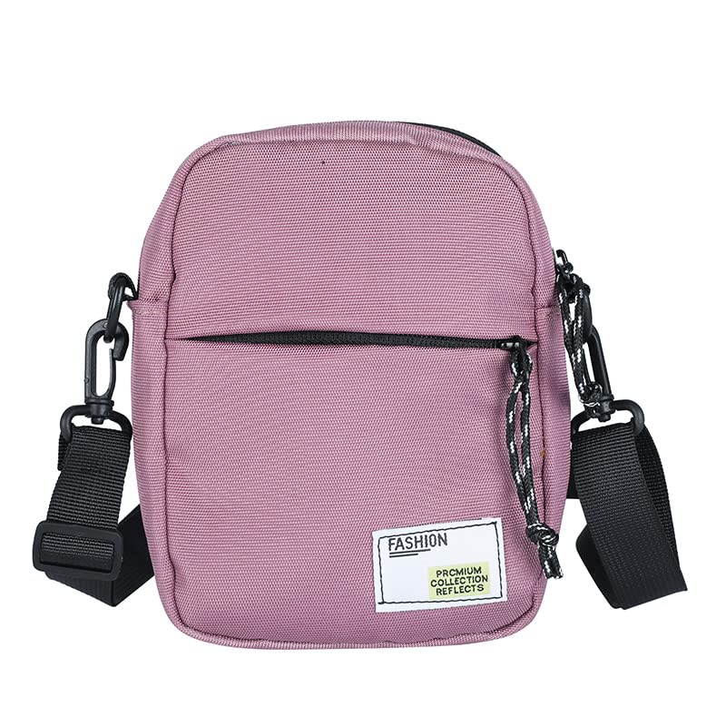 Leather Small Messenger Crossbody Shoulder Bag For Men Purse Casual Travel Business Satchel Adjustable straps