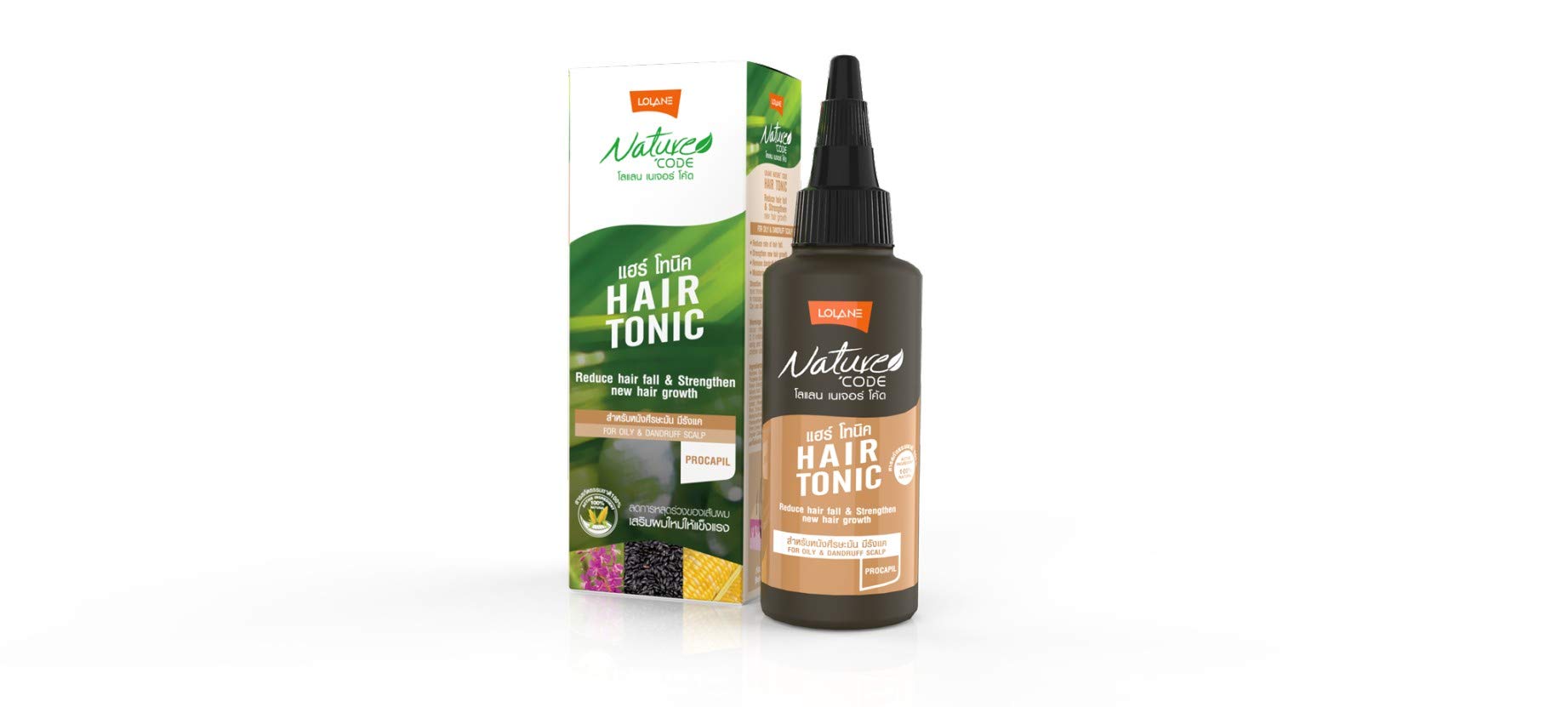 LolaneNature Code Hair Tonic (For Oily & Dandruff scalp)